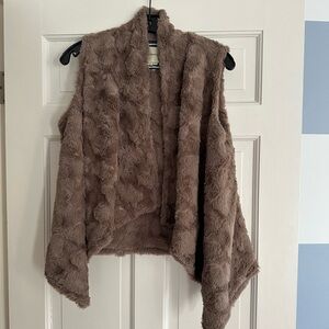 Anthropologie Fur Vest